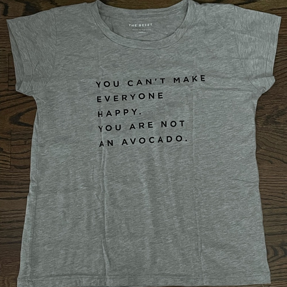 The Reset t shirt grey medium